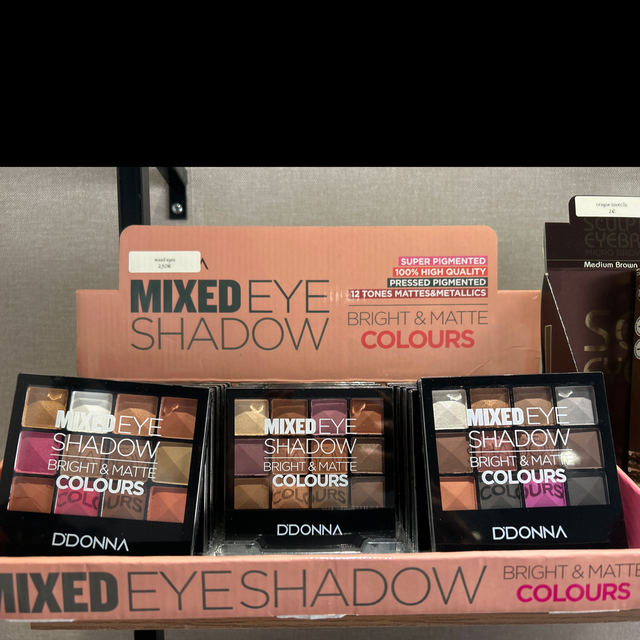 Palettes ombres à paupières 