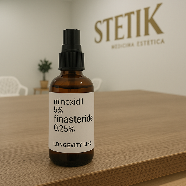 MINOXIDIL 0.5% + FINASTERIDA 0.25% SOLUCION TOPICA