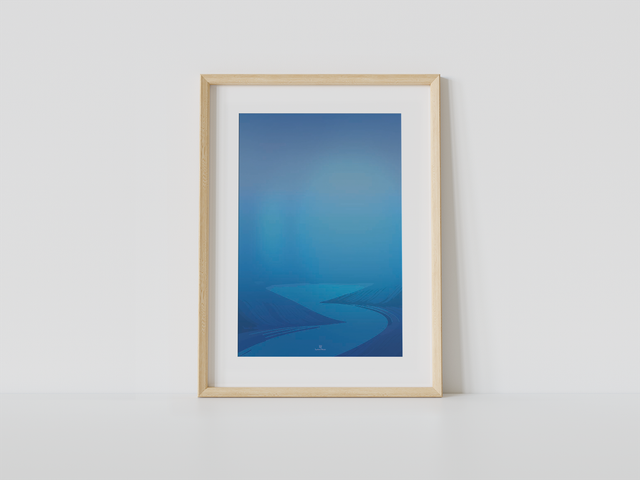 Z - Affiche Color Flow – Sérénité