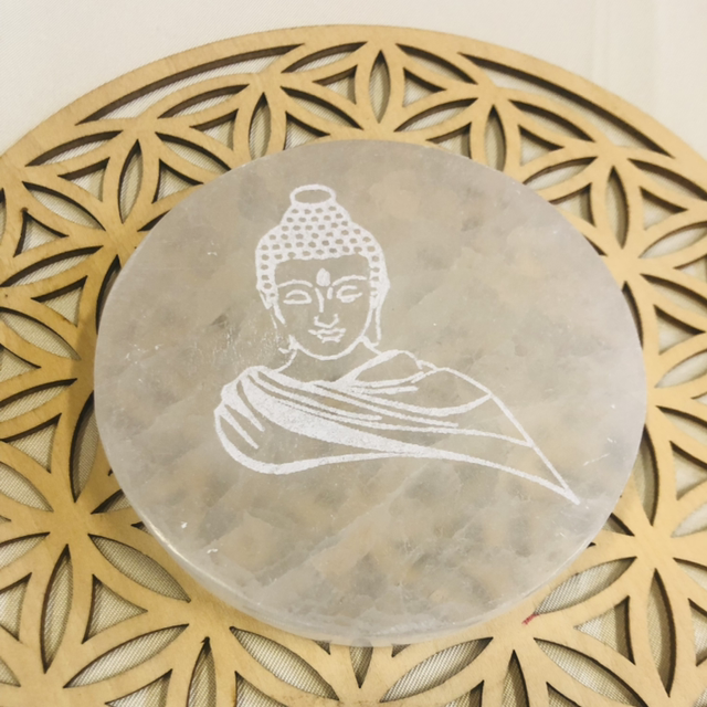 Sélénite Bouddha 