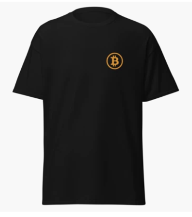 CAMISETA LOGO BITCOIN - BITCOIN COLLECTION