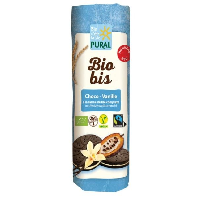 Pural Biobis Choco-Vanille Doppelkeks 320g Packung