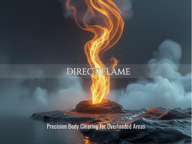 Direct Flame | Precision Body Clearing for Overloaded Areas | Same Day Delivery