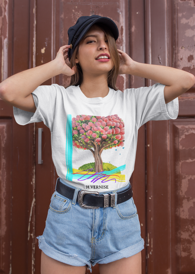 Q. c.2- T-shirt unisexe - Mon arbre secret