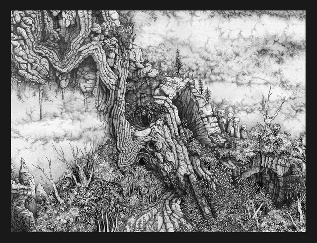 Les racines de pierres