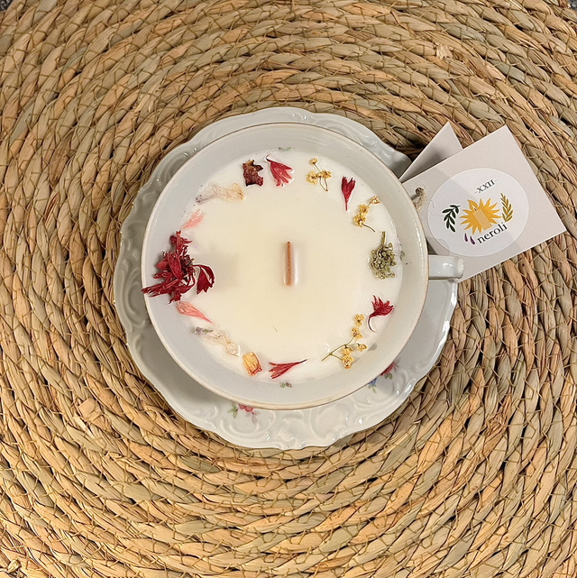 Bougie Fleur de coton - Bridgerton