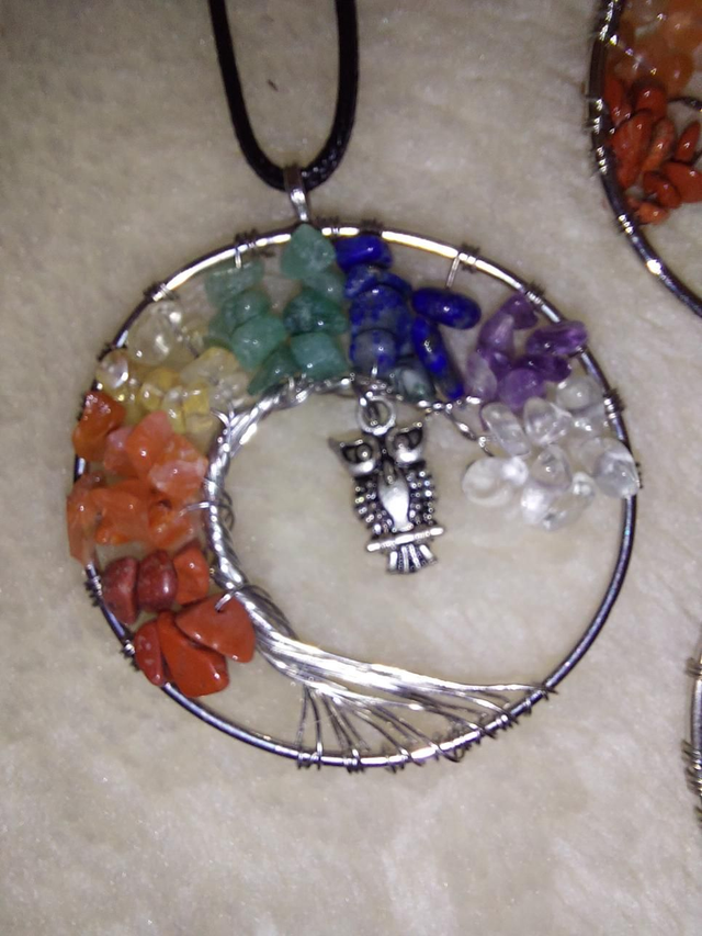 Owl Chakra tree of life