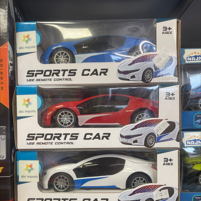 Remote control sports car