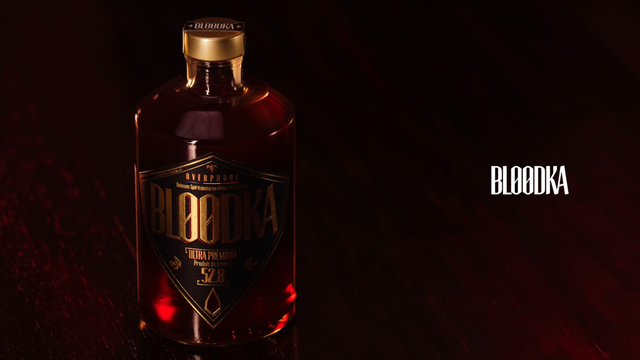 BLOODKA OVERPROOF 52.8 Limited Edition