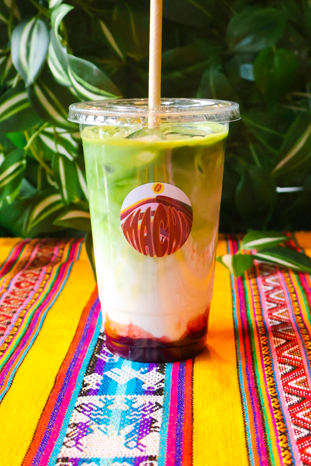 Strawberry matcha