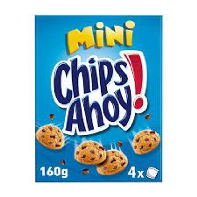Mini Chips Ahoy Cookies 4pk 160g