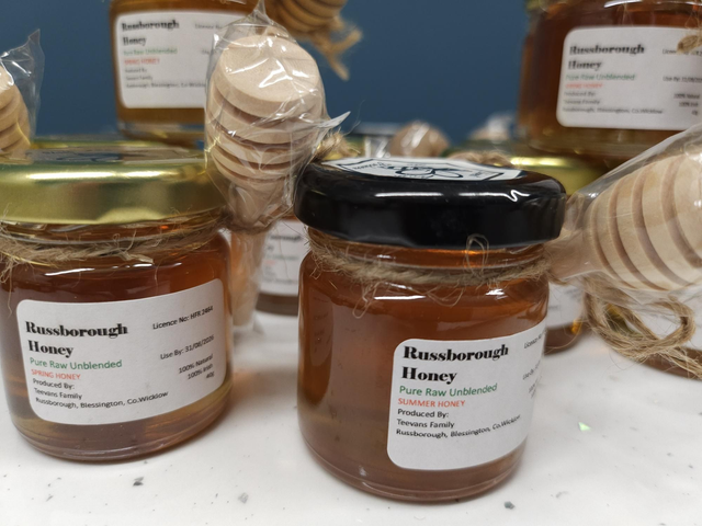 Raw Irish Honey With Drizzler 40g 