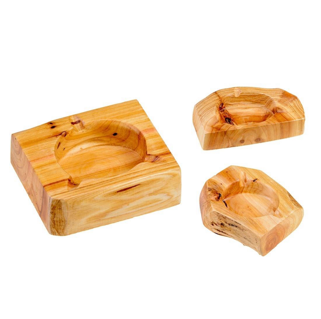 CENDRIER BOIS CURVED