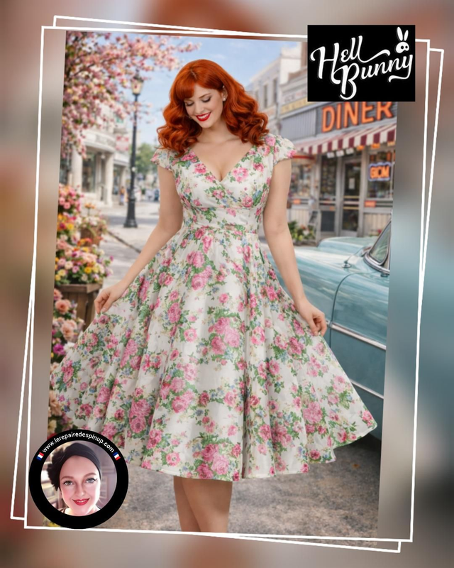 Robe Hell Bunny Annalisse T 46