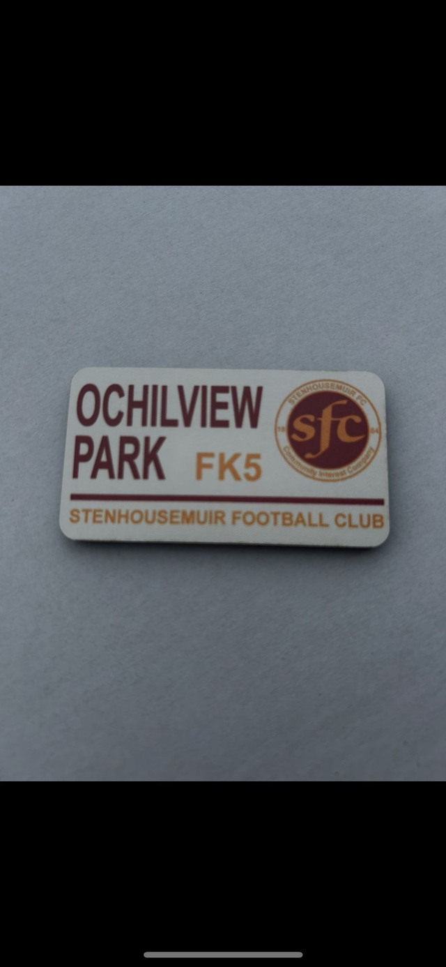 Street Sign Fridge Magnet