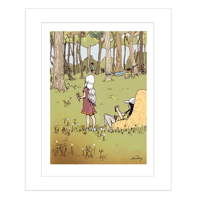 Mädels im Englischen Garten