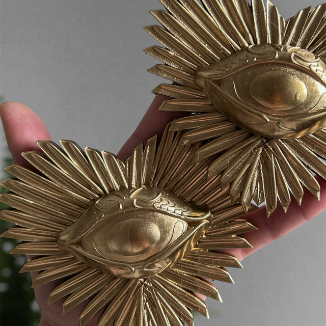 EX VOTO OCULUS - Décoration murale dorée