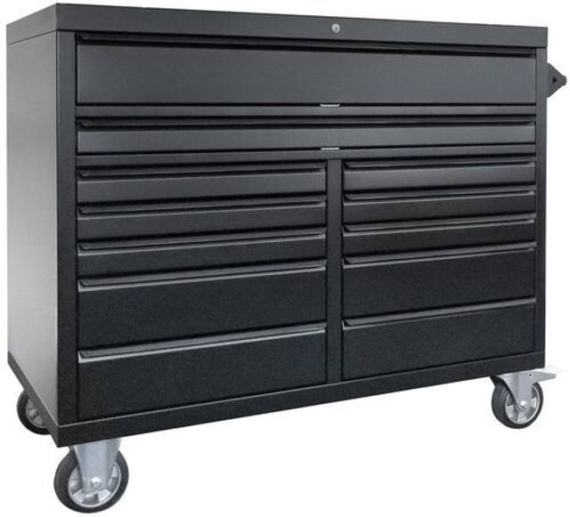 53" MAGNUM HD Cabinet 12 Drawers Black TCWXD12