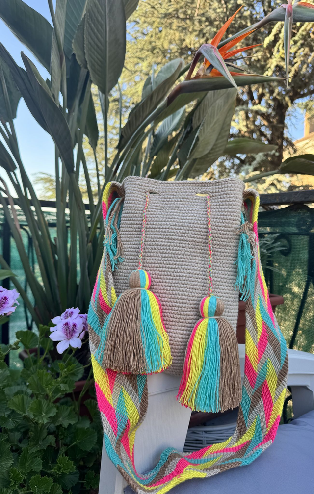 Mochila Borojó Beige L