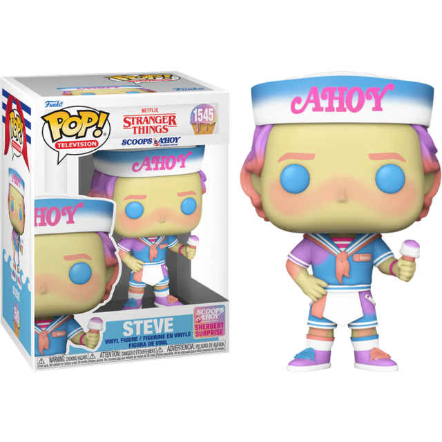 Stranger Things: Steve (Scoops Ahoy) Pop! #1545