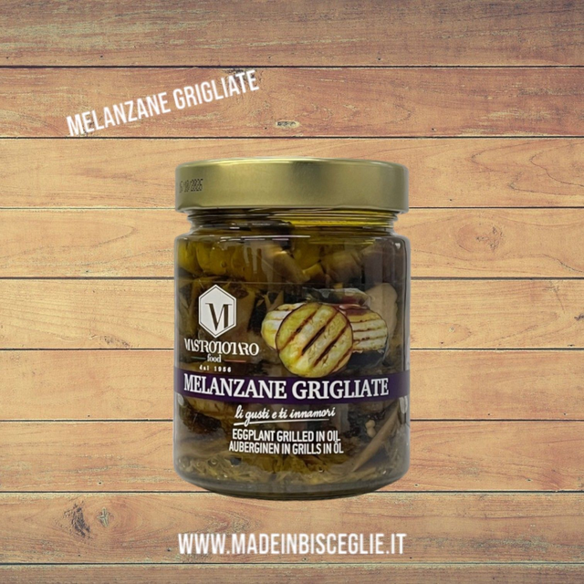 Melanzane grigliate - 280gr - Mastrototaro Food