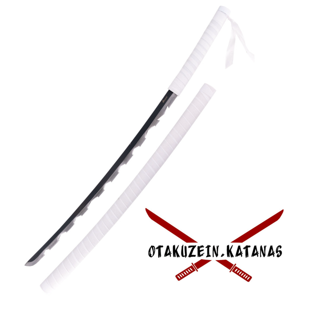 Katana S0292 de Demon Slayer Katana empuñada por Inosuke Hashibira réplica no oficial de 40 cm 