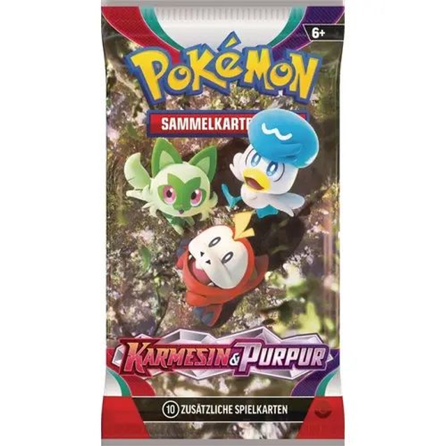 Pokemon Booster Karmesin Purpur DE
