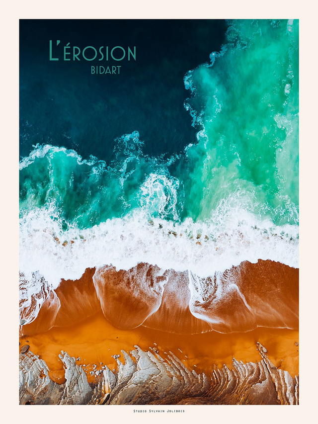 Affiche - L'érosion 1