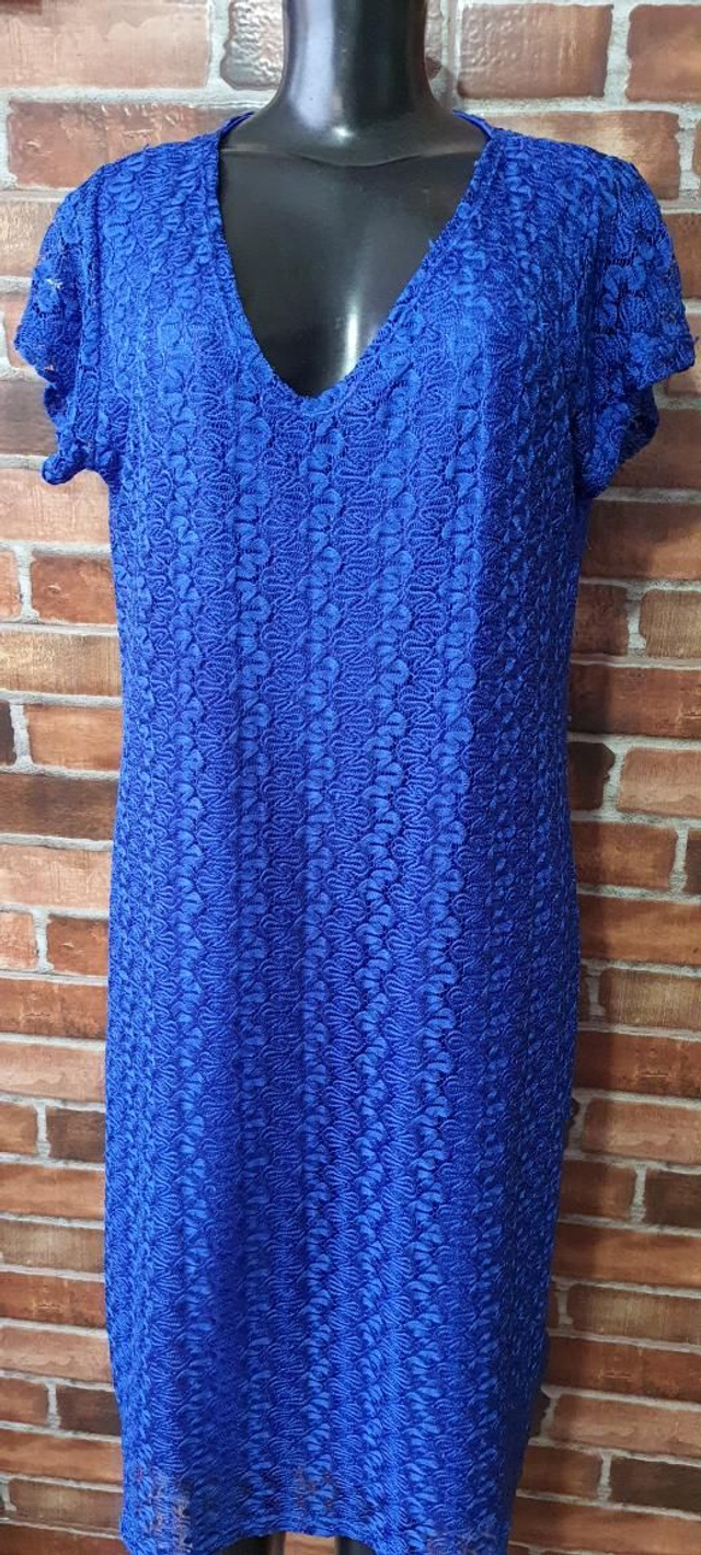 Vestido Azul Mid, T/G.