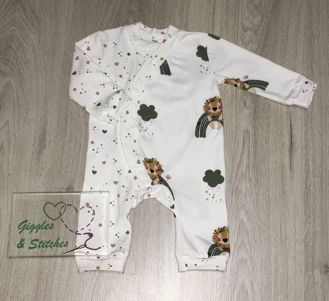 Lions &amp; Rainbows Baby Romper