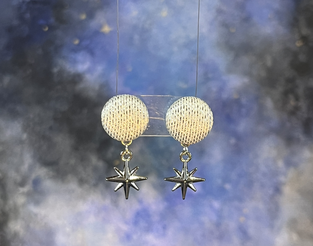 Babys argenté avec sa breloque étoile du nord argenté