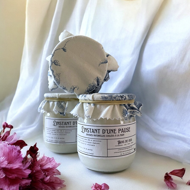 Bougie parfumée - Bois de oud