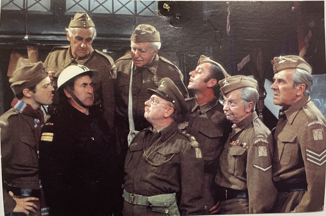 Cast group postcards