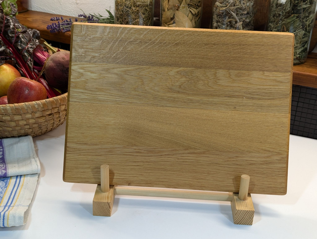 Parkett Upcycling - Schneidbrett Eiche mittel