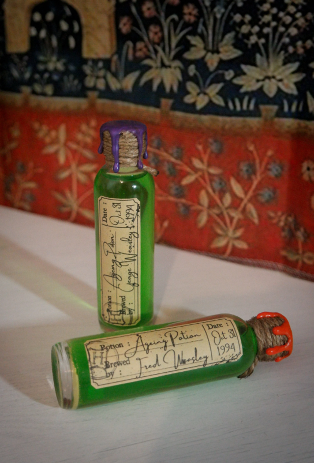 Potion de vieillissement des jumeaux