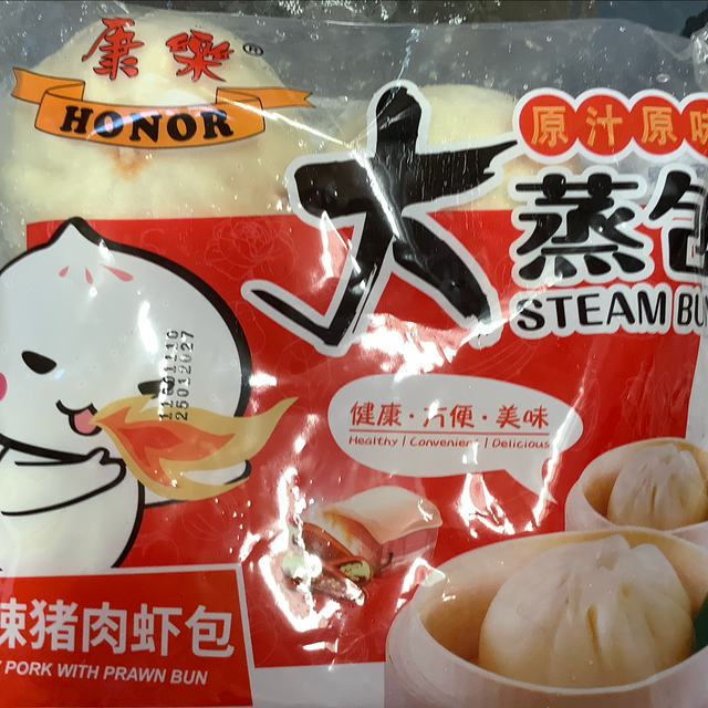 Honor Spicy Pork &amp; Prawn Bun 600g