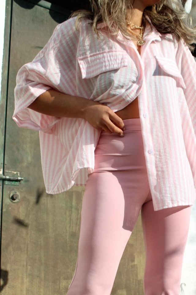 Camisa Oversize Rayas