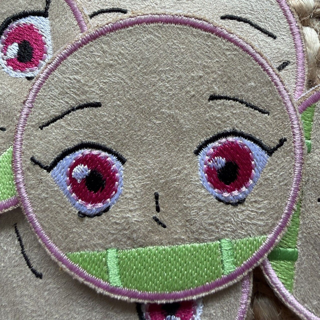 Patch brodé inspiré de Nezuko