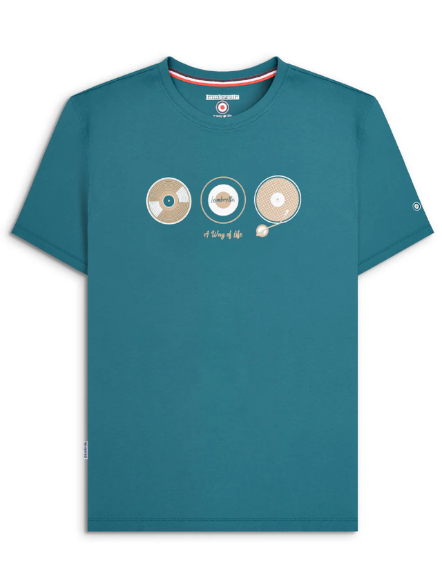 SS1527 Lambretta Vinyl Tee - Gulf
