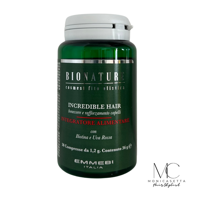 Integratore Bionature Incredibile Hair 