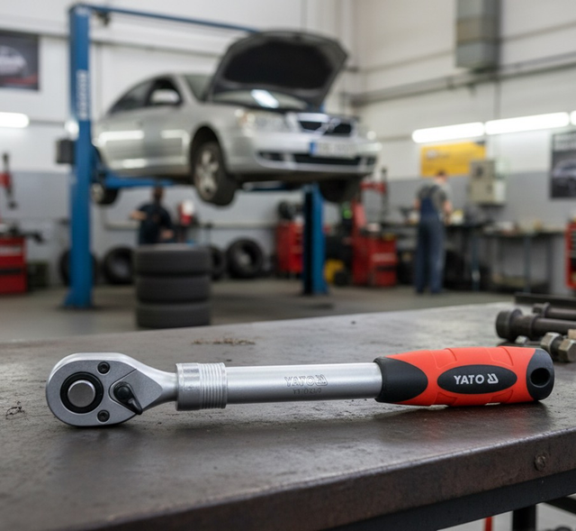 Ráčna 1/2" 305-445 mm s teleskopickou rukojetí YATO YT-0299