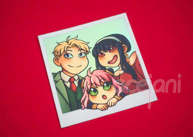 SpyxFamily Holo Sticker