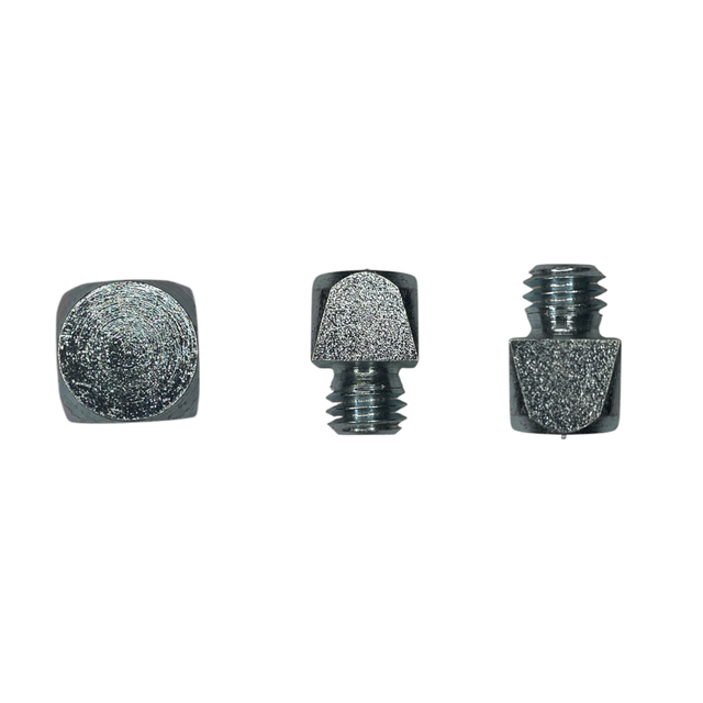 X. Schraubstollen ohne Stift Gewinde 3/8 Kopfgröße 12x12x10