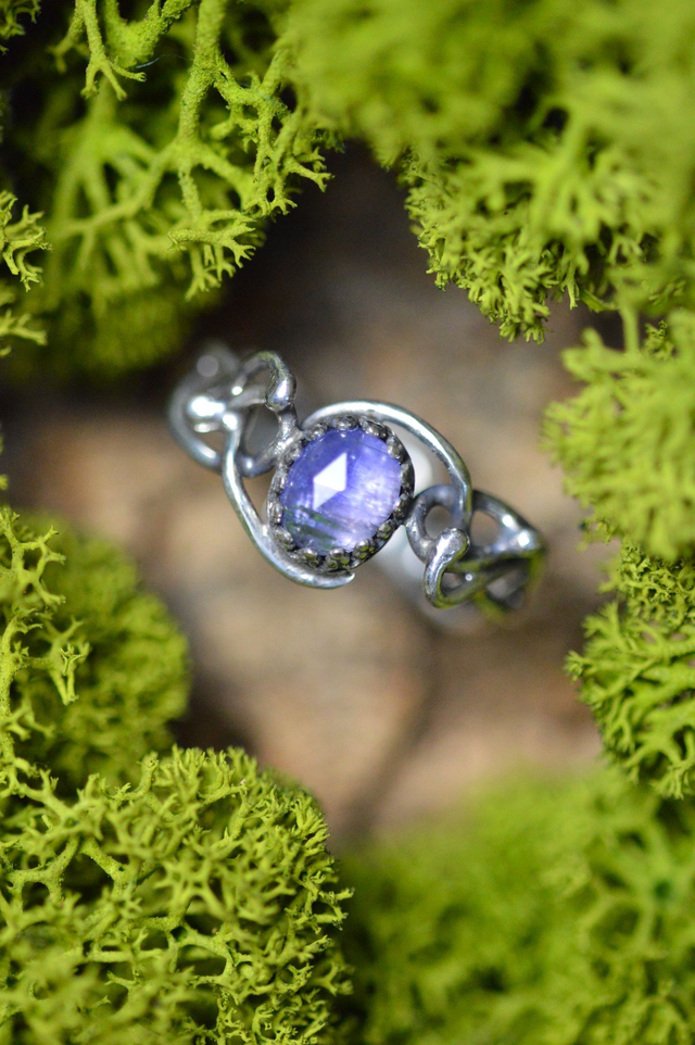 Bague Elfique - Tanzanite, T54 à 58