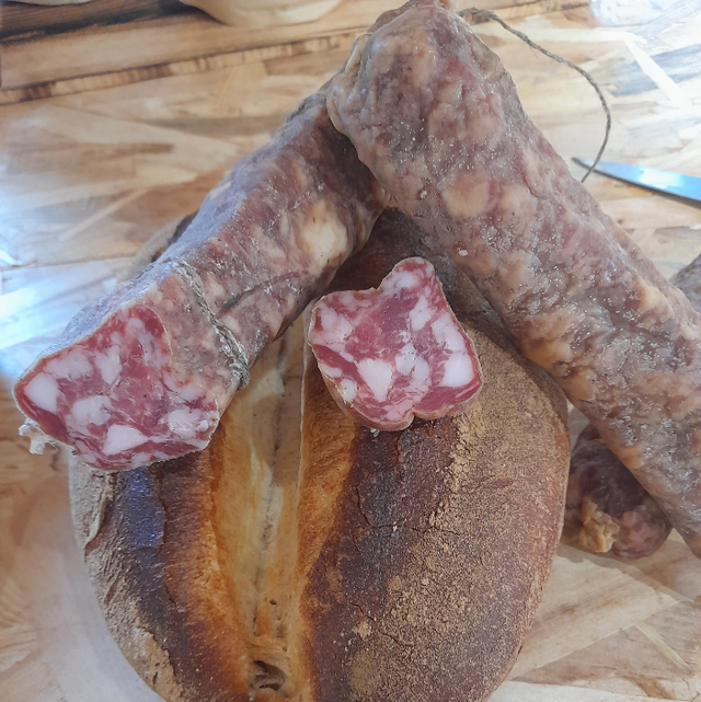 Saucisson de porc fermier 325g