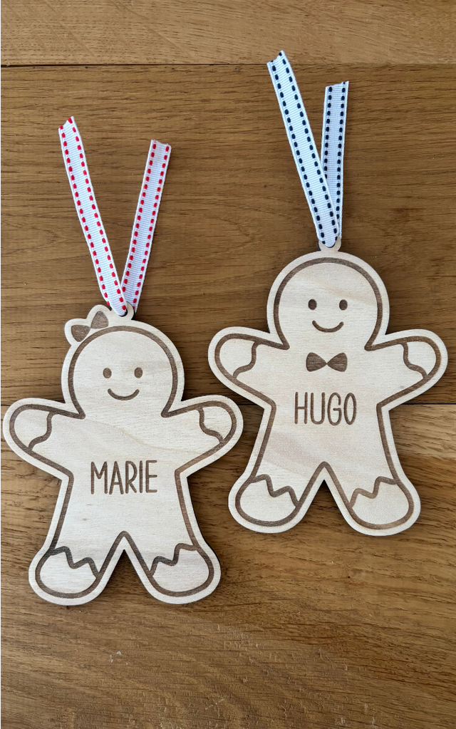 Décoration Pain d&#039;épice - Personnalisable