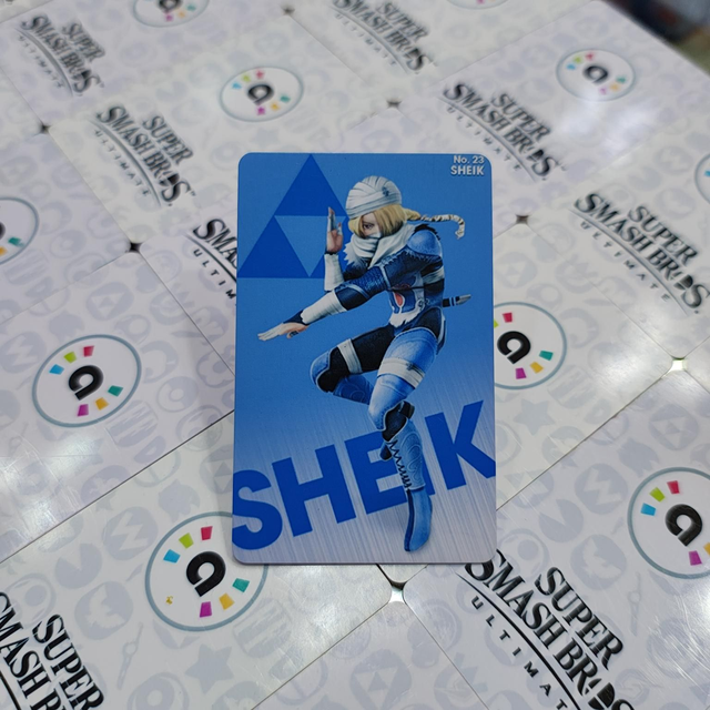 Tarjeta Amiibo Sheik / Smash Bros