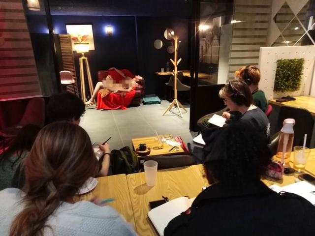 Atelier Modèle vivant nu 29/10