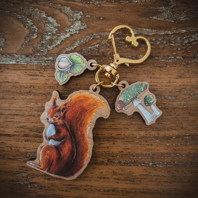 Le Gardien de clef &quot;Écureuil&quot; 🐿🥜