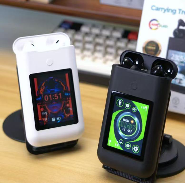 NEW écouteur écran Géant Batterie externe intégrée 